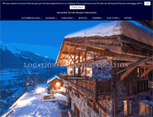 Tablet Screenshot of premiere-neige.com